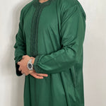 Long sleeve Kaftan  slim fit style Moroccan New collection 2024