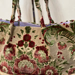 Vintage Bag- using recycled moroccan fabrics