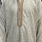 winter wazania Hooded djellaba beige brown