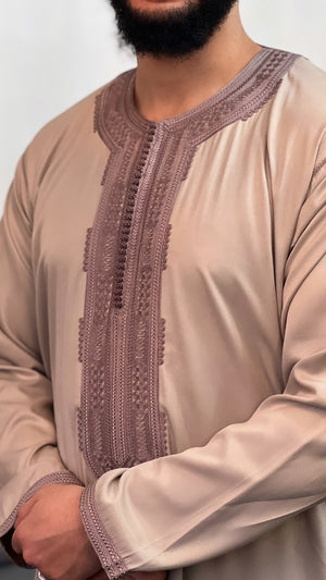 Kaftan thobe long sleeve Moroccan collection 2025