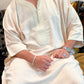 Moroccan Thobe Premium Linen blend