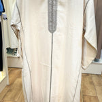 Hooded Premium winter djellaba beige