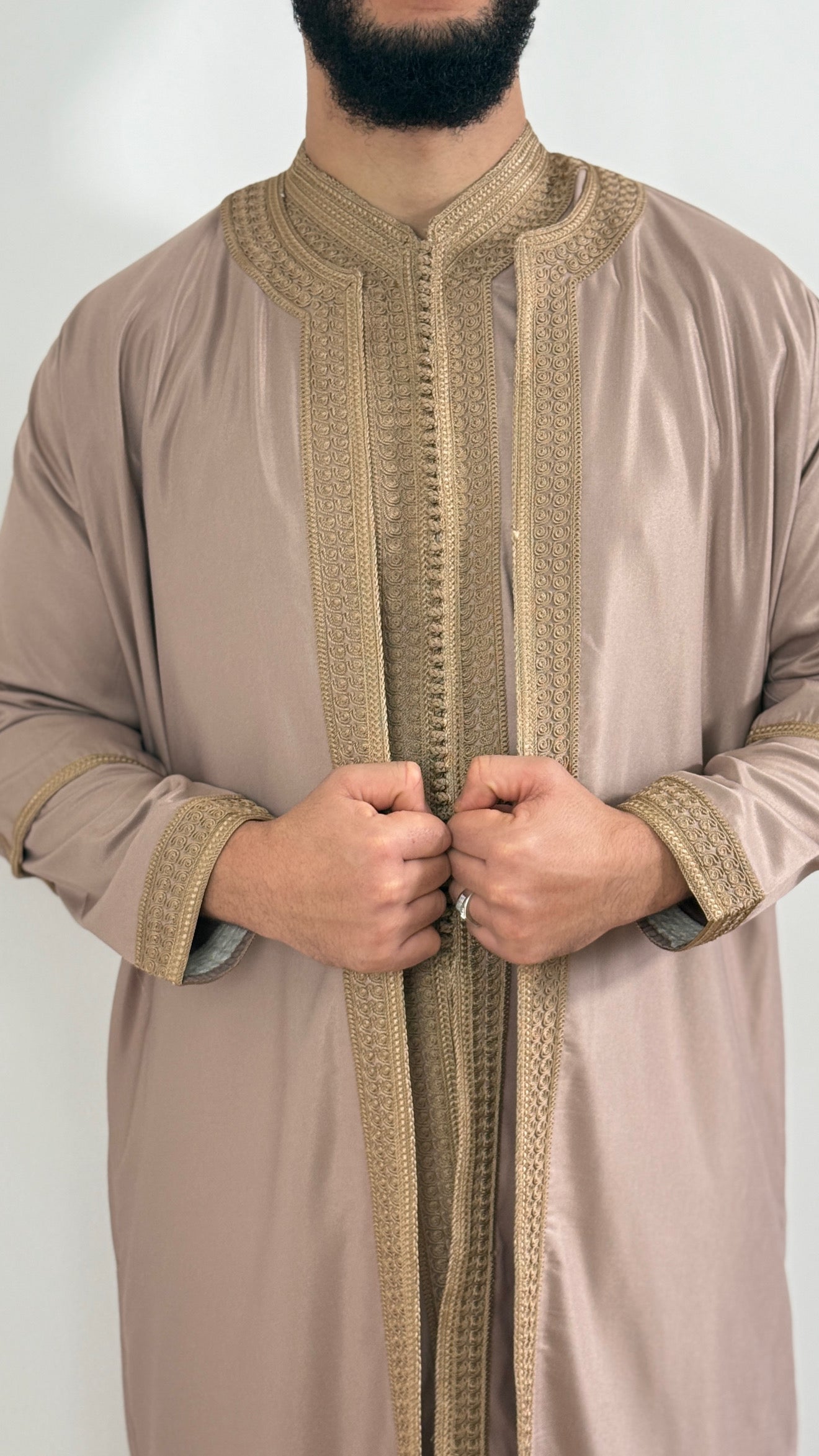 طقم جبادور مغربي فاخر من نيكا 3 قطع