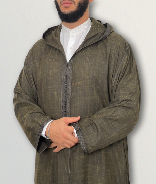 Hooded AMIR djellaba Moroccan thobe