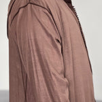 Hooded djellaba linen Moroccan djellaba