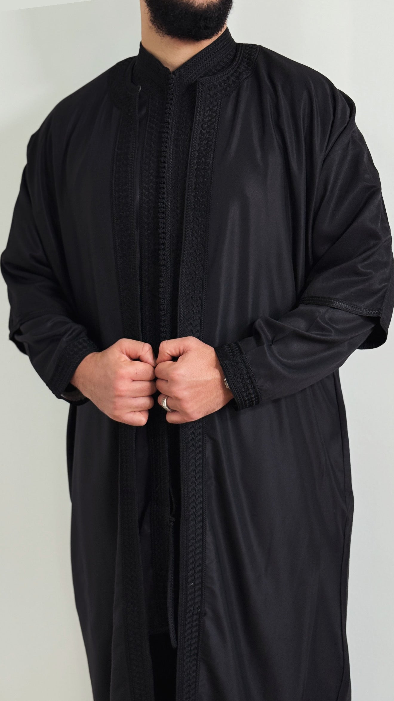 طقم جبادور مغربي فاخر من نيكا 3 قطع