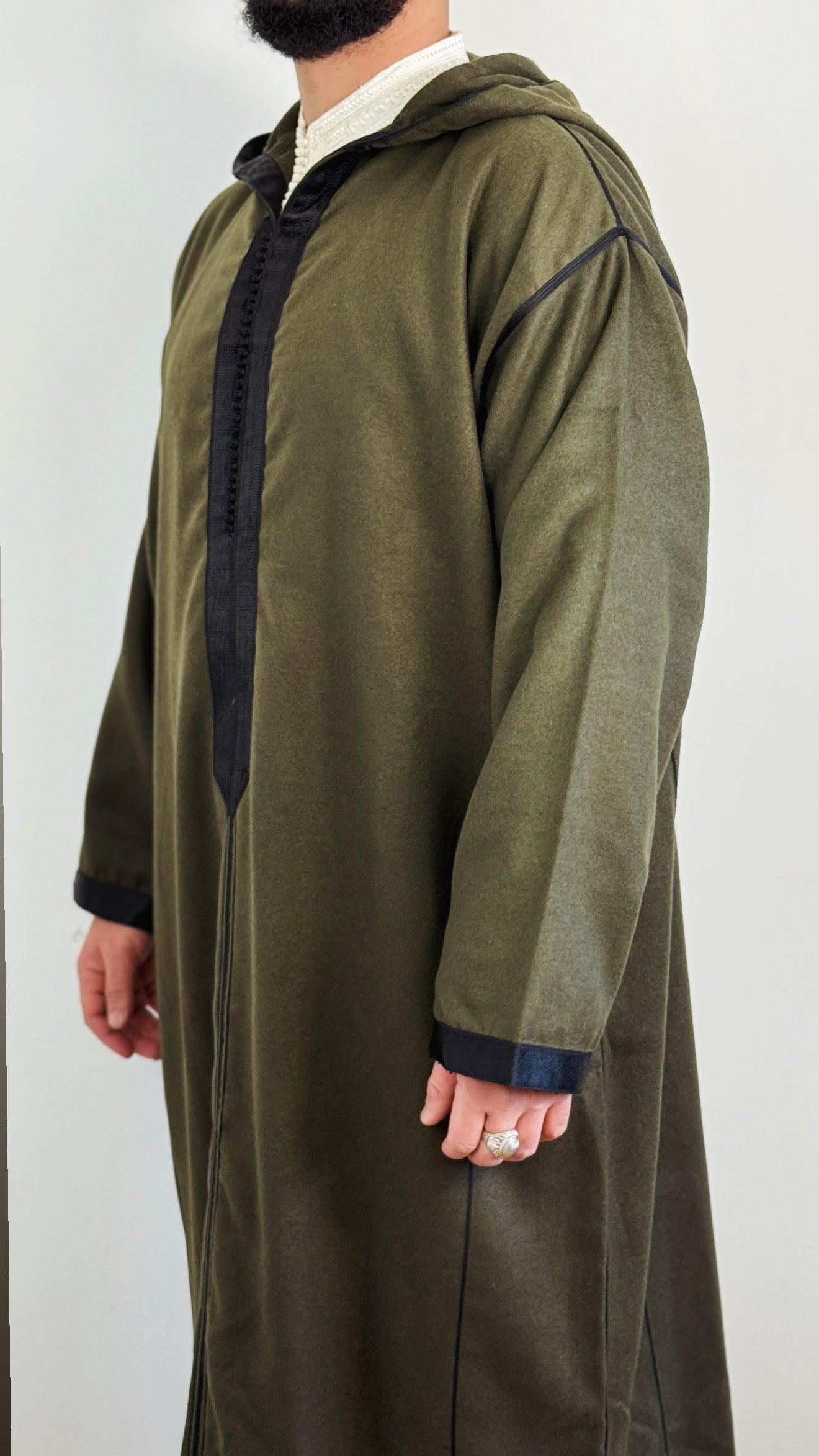 Winter Moroccan Hooded Djellaba Jubbah Melifa Premium