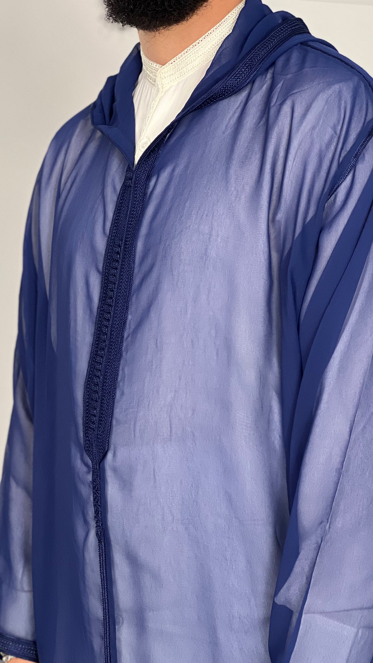 قسط Nikkah مقنع ثوب الجلابة انظر من خلال