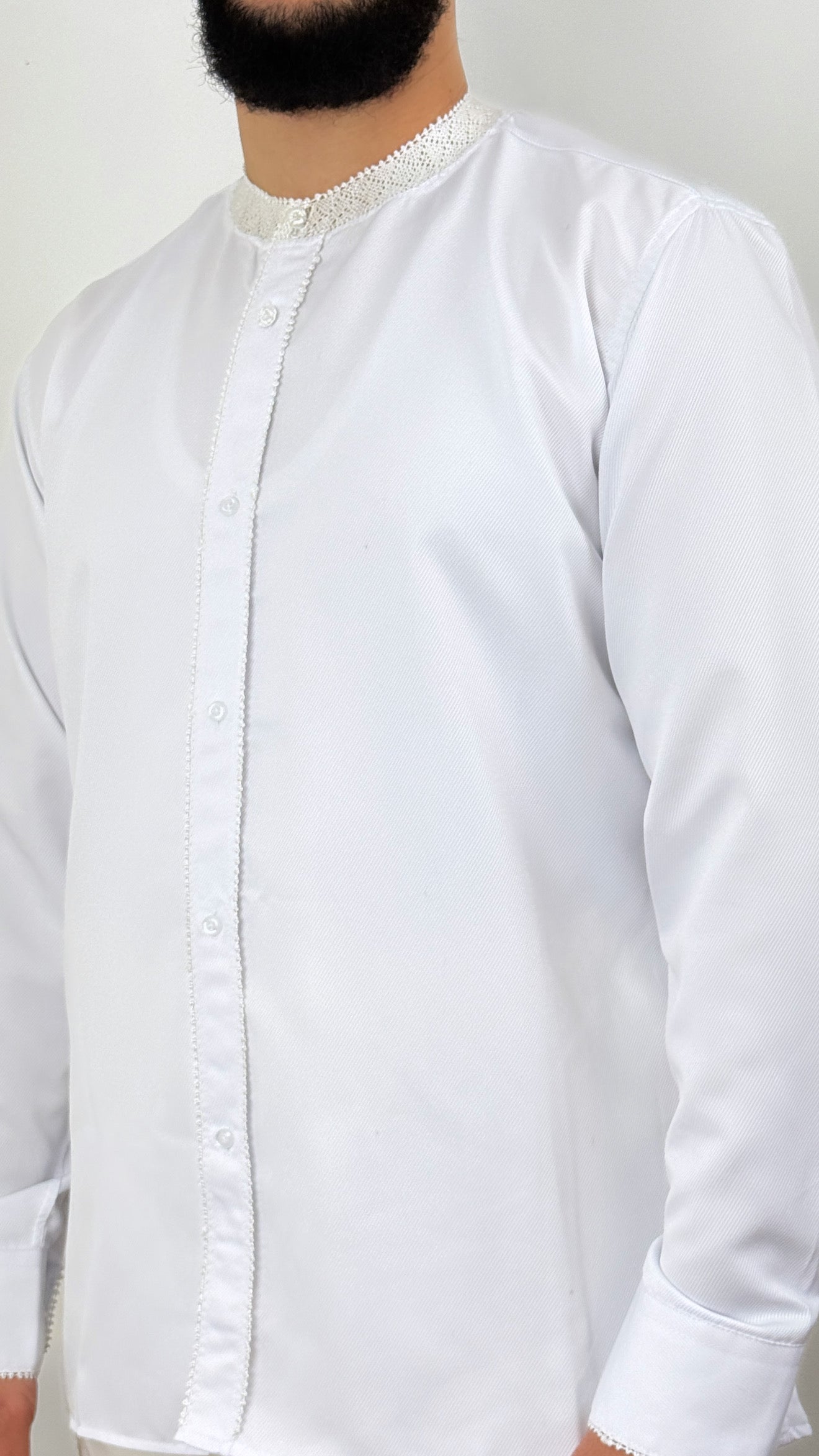 قميص رجالي فاخر يوضع تحت الثوب والجلباب