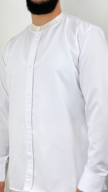قميص رجالي فاخر يوضع تحت الثوب والجلباب