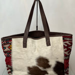 Tote bag Shoulder bag - Cow Fur Leather