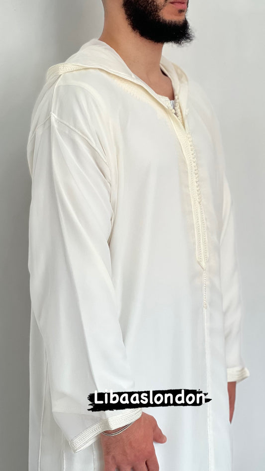 Nikkah Hooded thobe djellaba see through Nikah