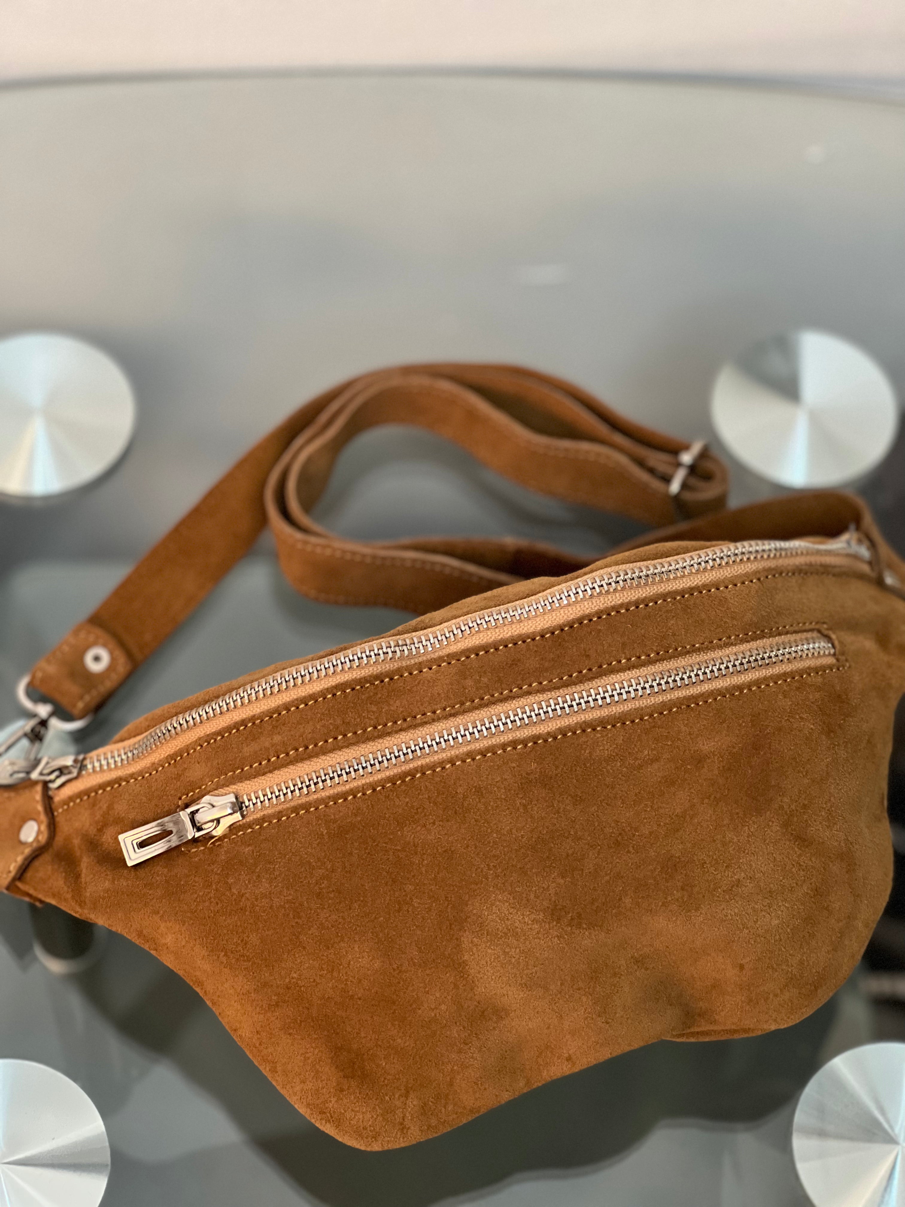 Waist bag Fanny Pack - Suede