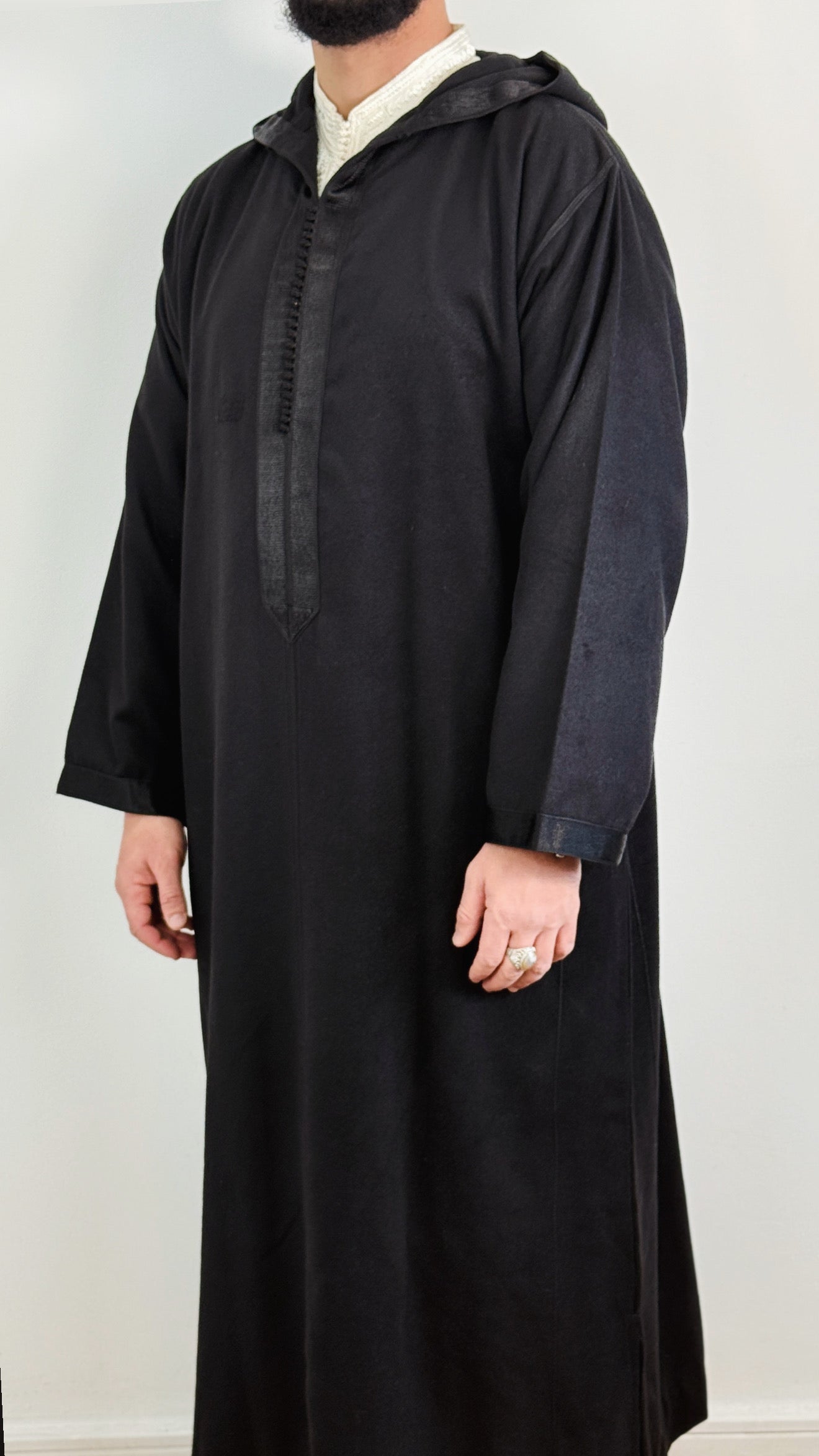 Winter Moroccan Hooded Djellaba Jubbah Melifa Premium