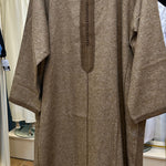 Hooded Premium winter Hooded djellaba Brown