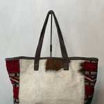 Tote bag Shoulder bag - Cow Fur Leather