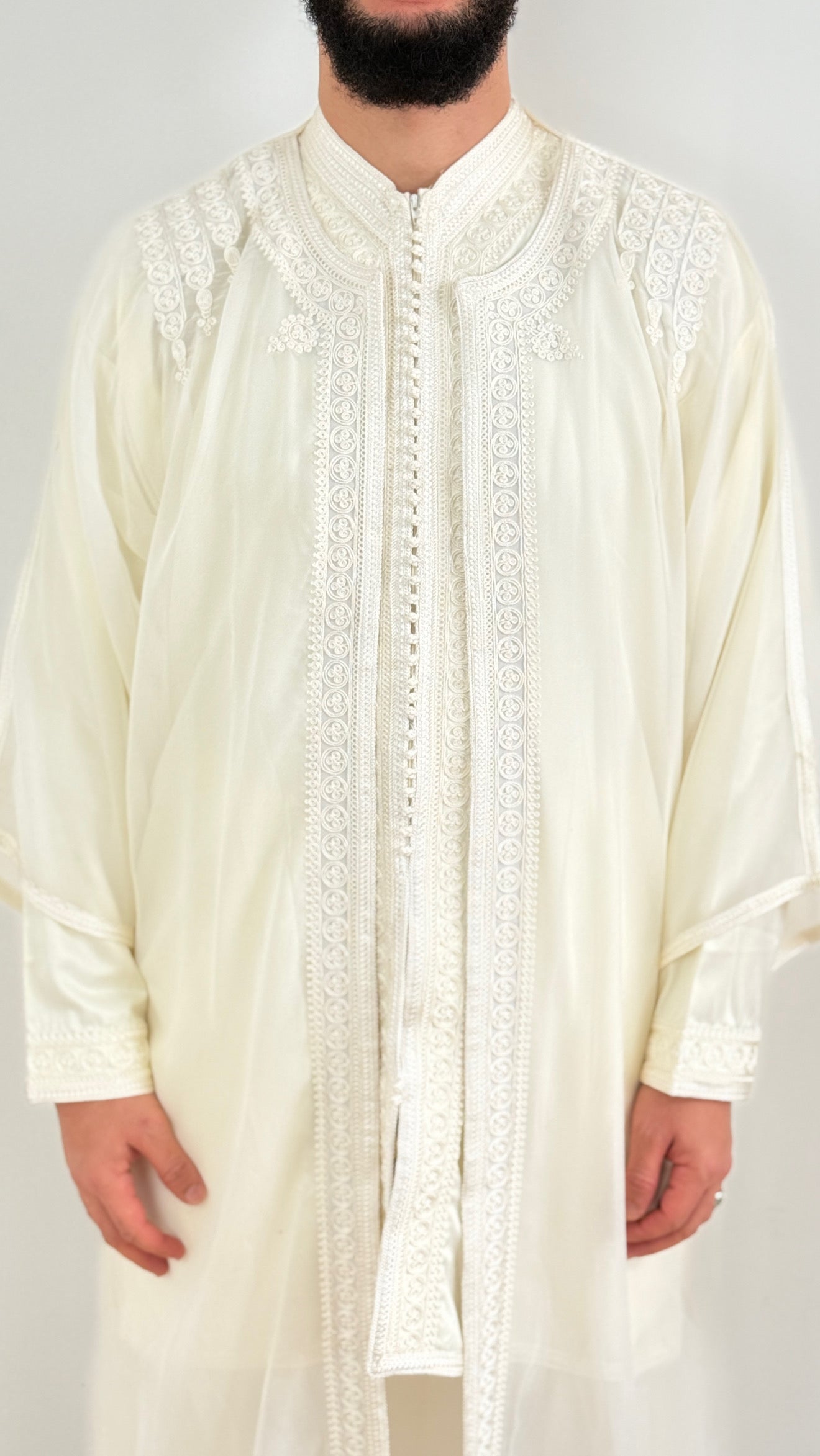 طقم ثوب نكاح مكون من 3 قطع