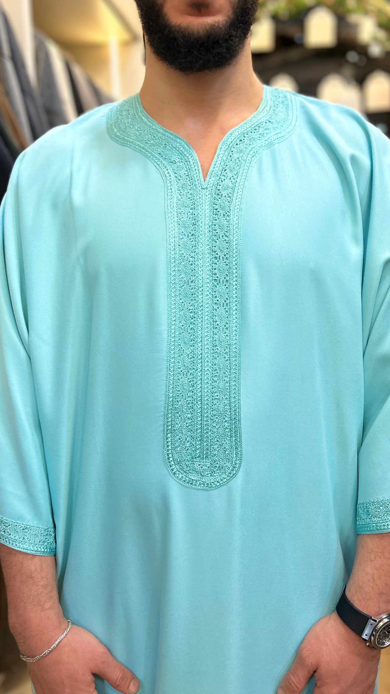 Moroccan Thobe Premium Quality Jubbah kandora