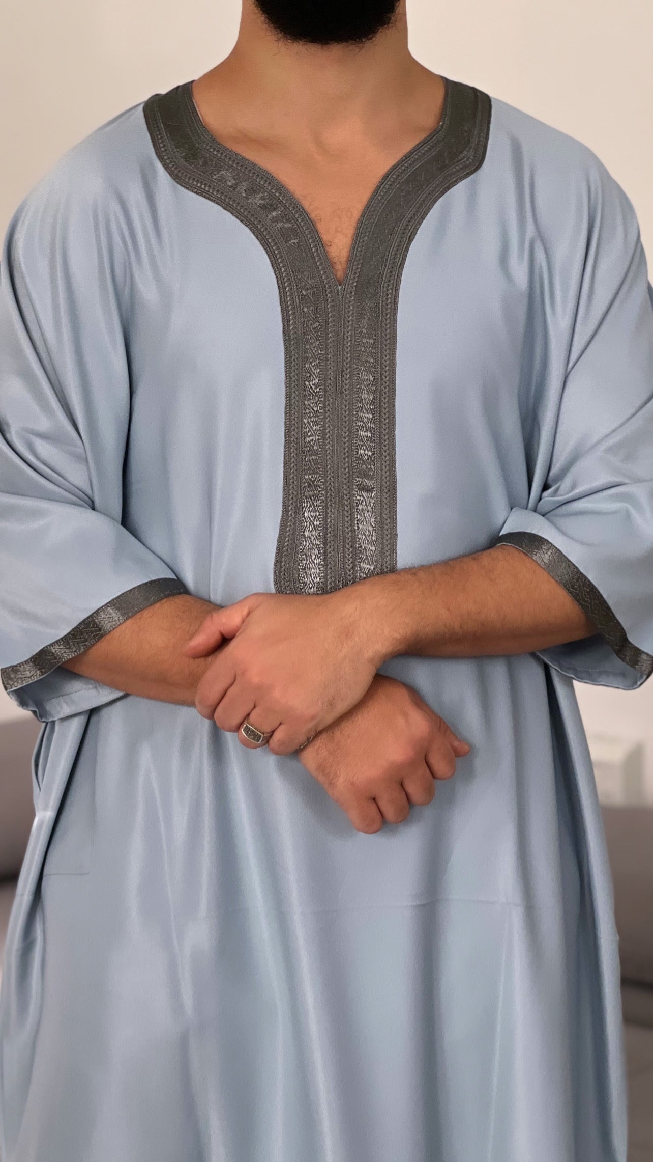 ثوب جبردين جبة قصة عادية
