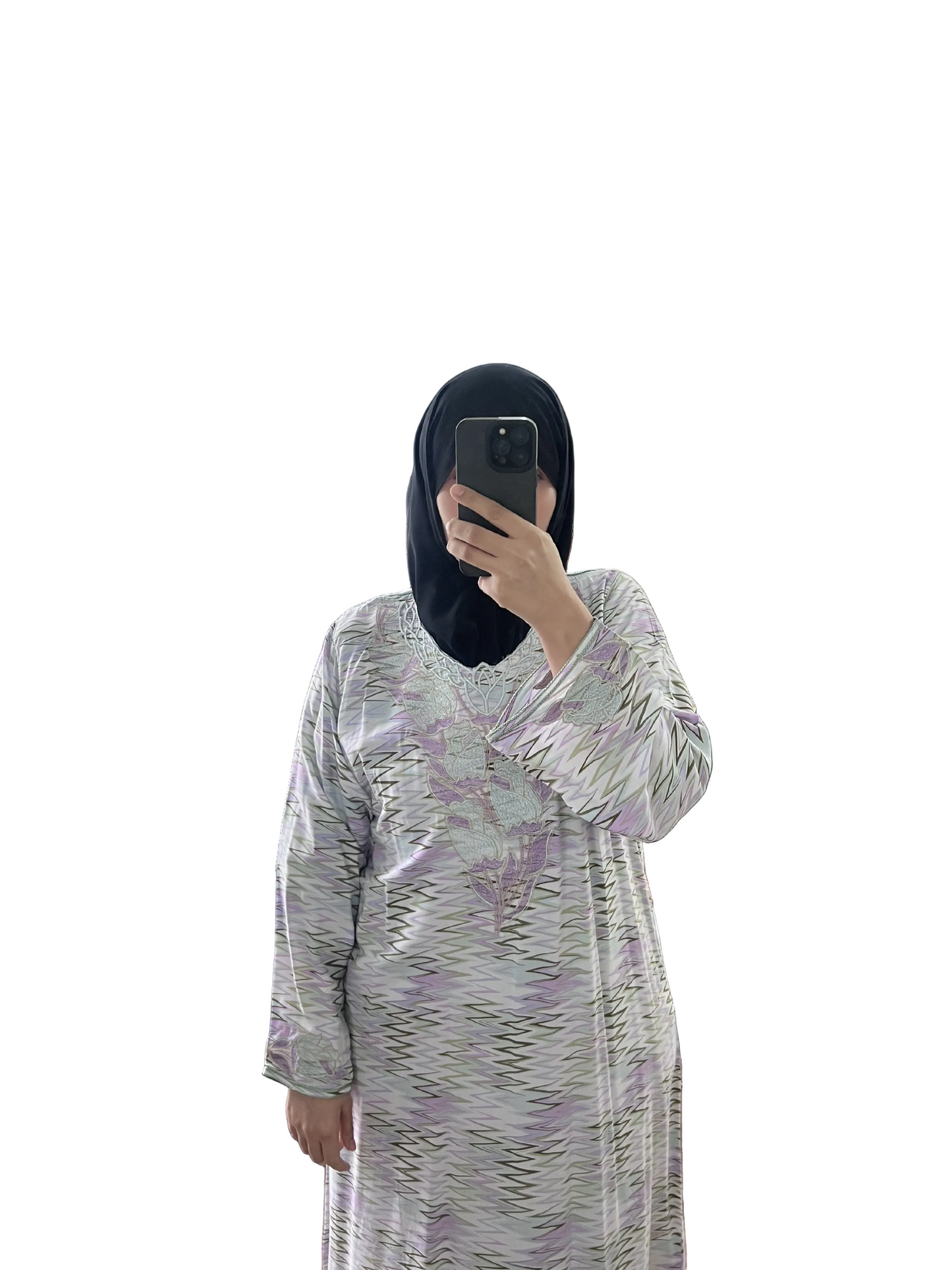 Kaftan Mukhawar Moroccan style long sleeve