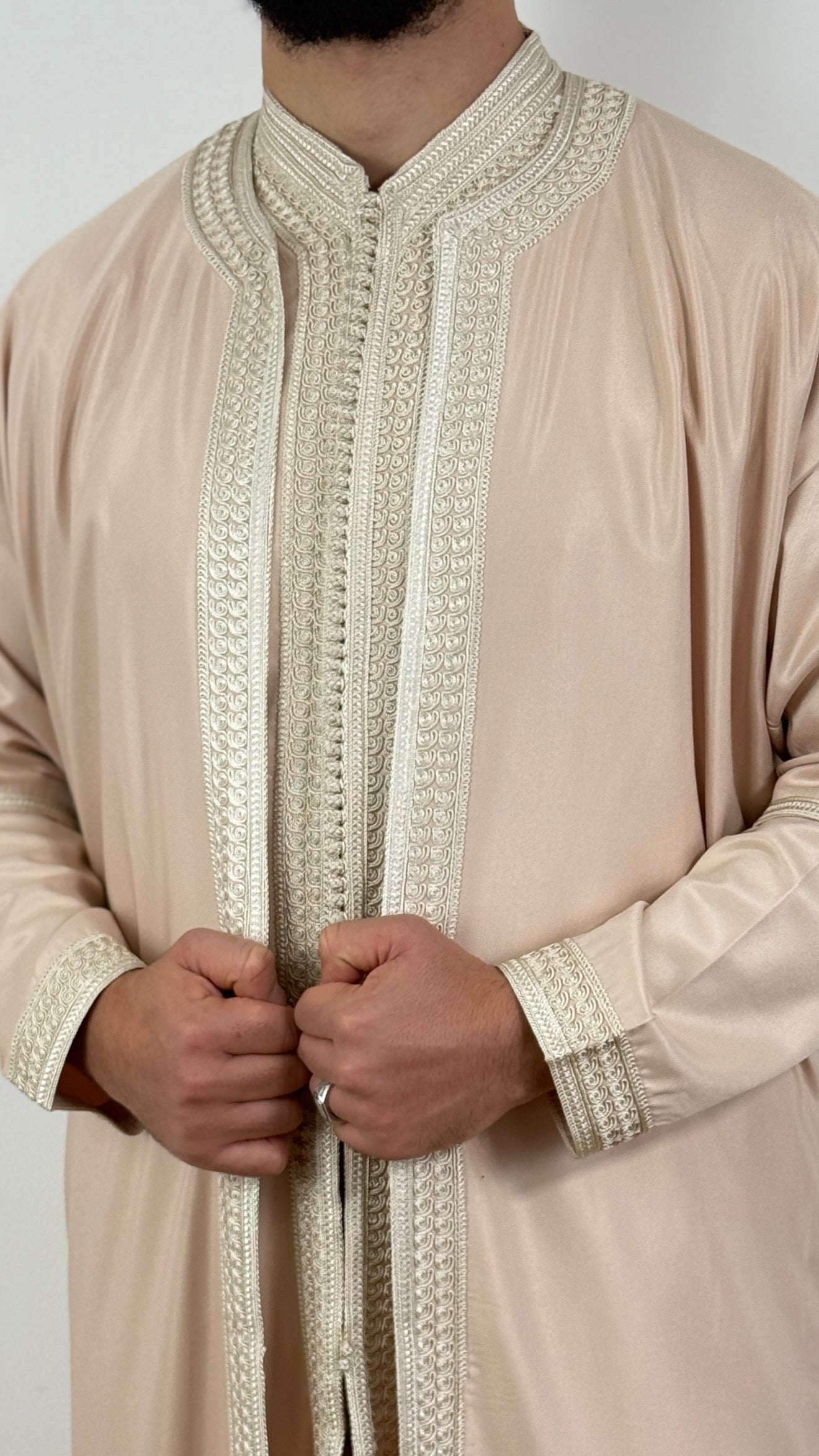 طقم جبادور مغربي فاخر من نيكا 3 قطع