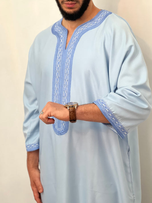 ثوب مغربي كندورة جبة عالية الجودة