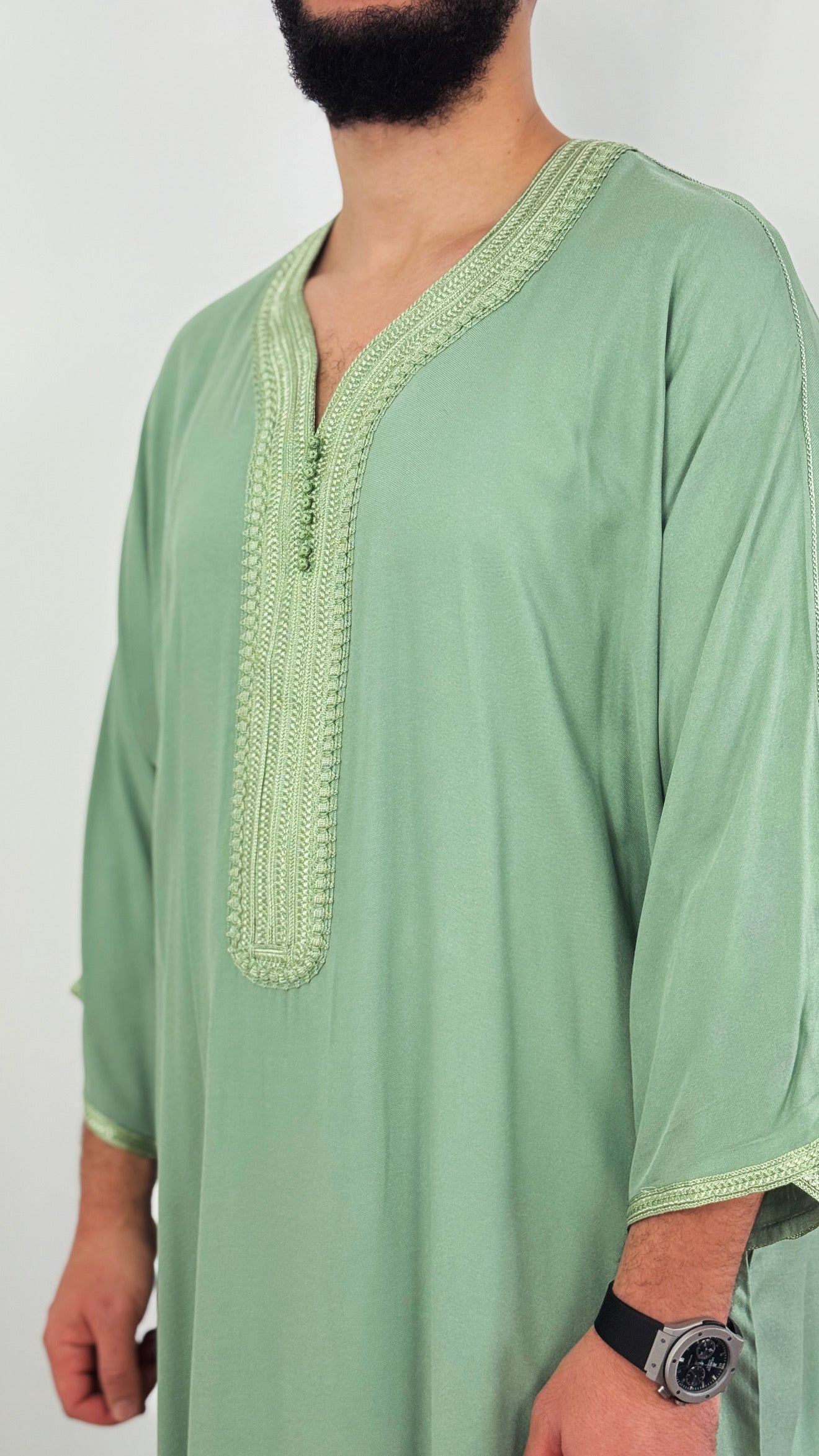 Men’s Thobe Cotton blend Islamic kandora