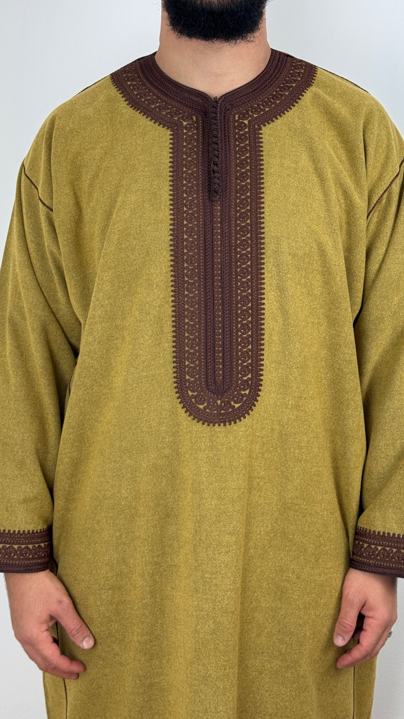 kaftan Long sleeves Thobe for winter