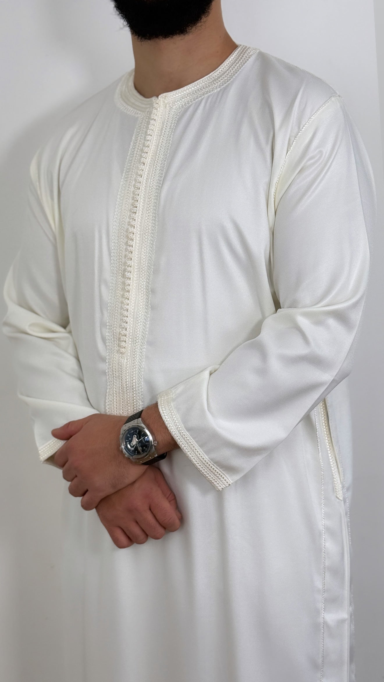 Kaftan Men’s Islamic long sleeves Thobe