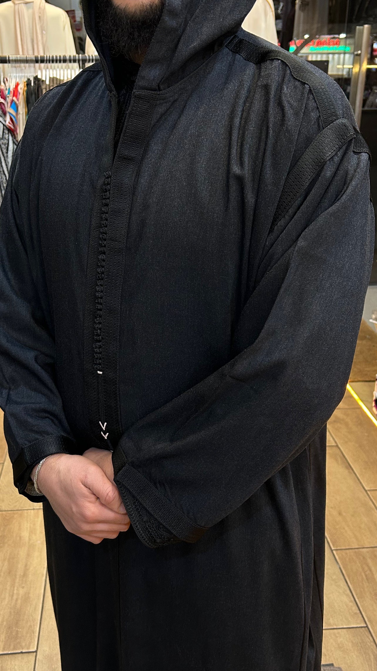 Hooded premium Mlifa Moroccan Jelaba