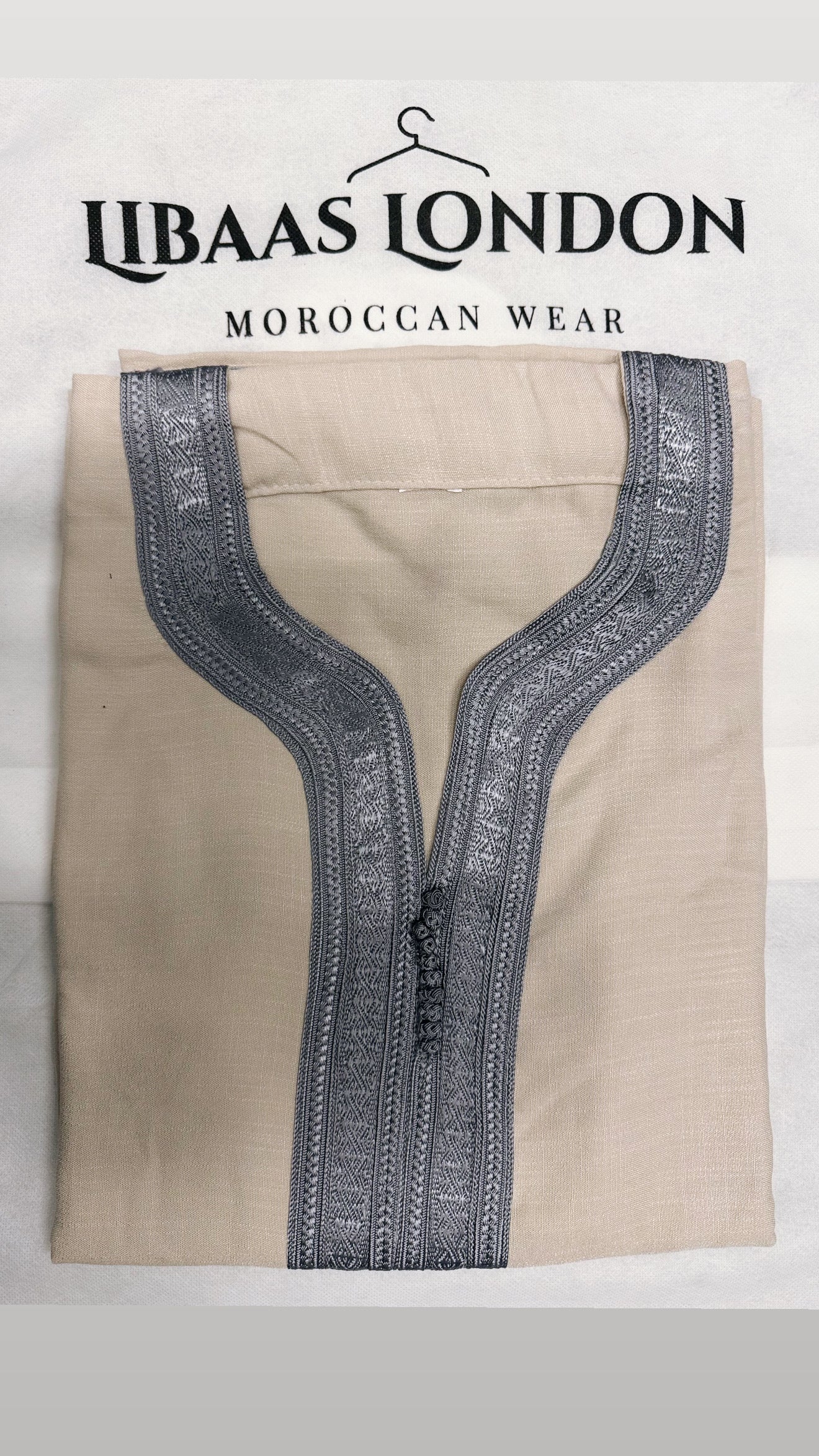 Large-sized Moroccan linen thobes jubbahs