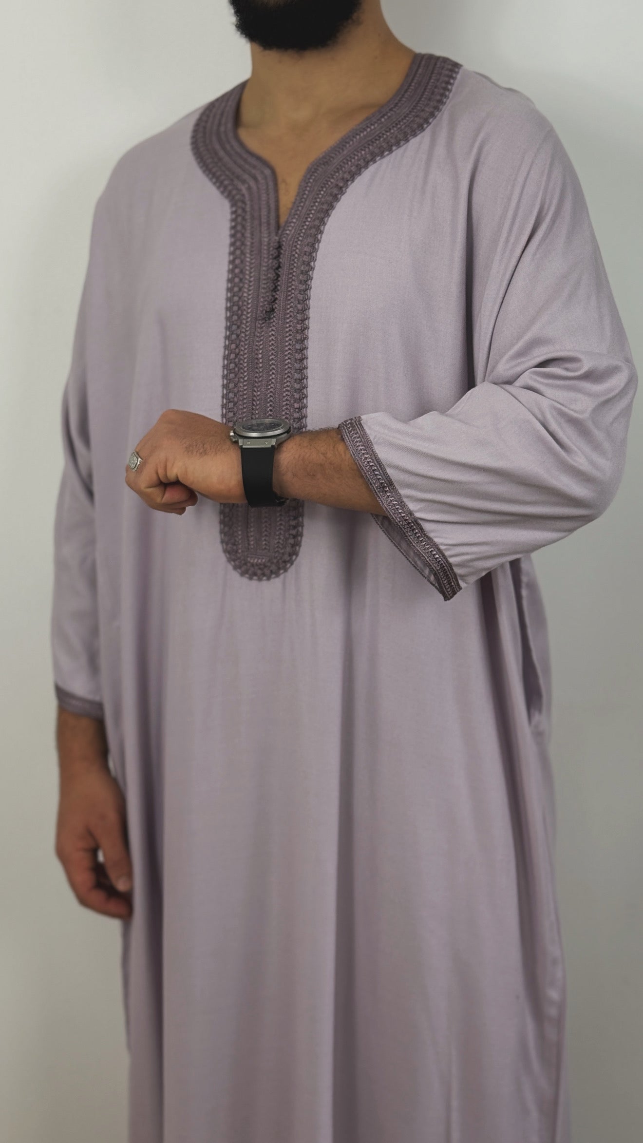 Men’s Thobe Cotton blend Islamic kandora