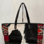 Tote bag Shoulder bag - Cow Fur Leather