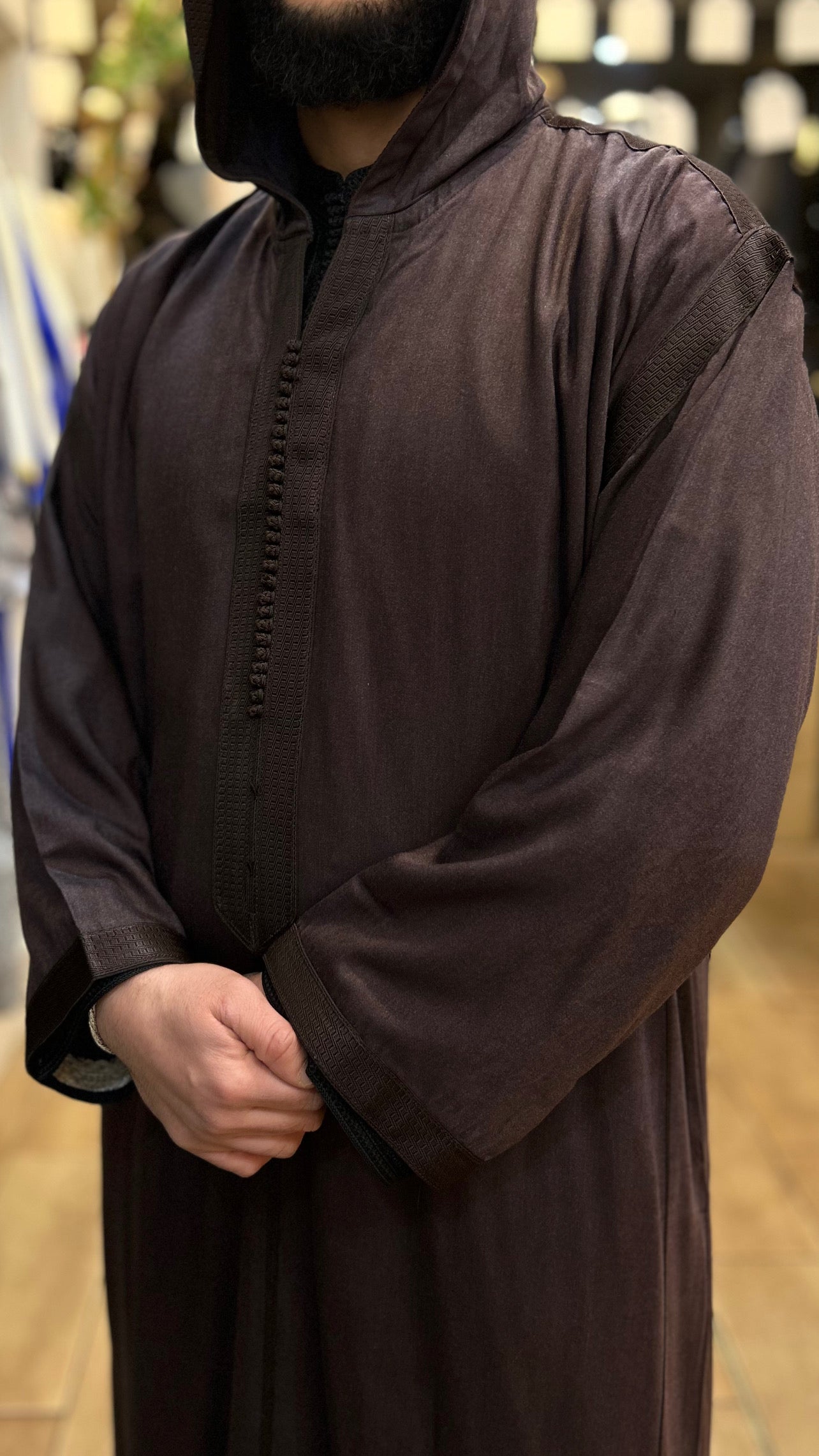 Hooded premium Mlifa Moroccan Jelaba