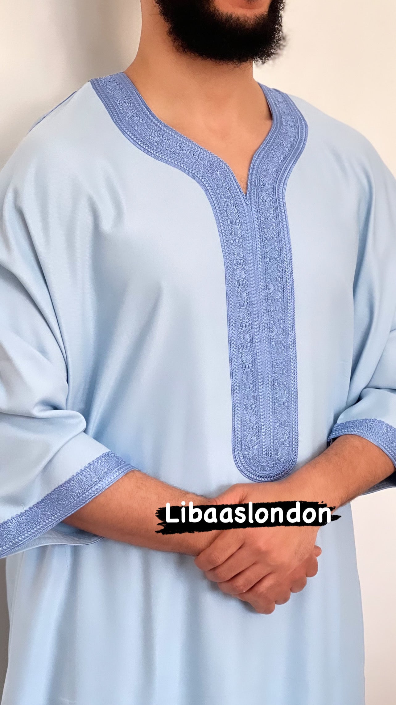 ثوب مغربي كندورة جبة عالية الجودة