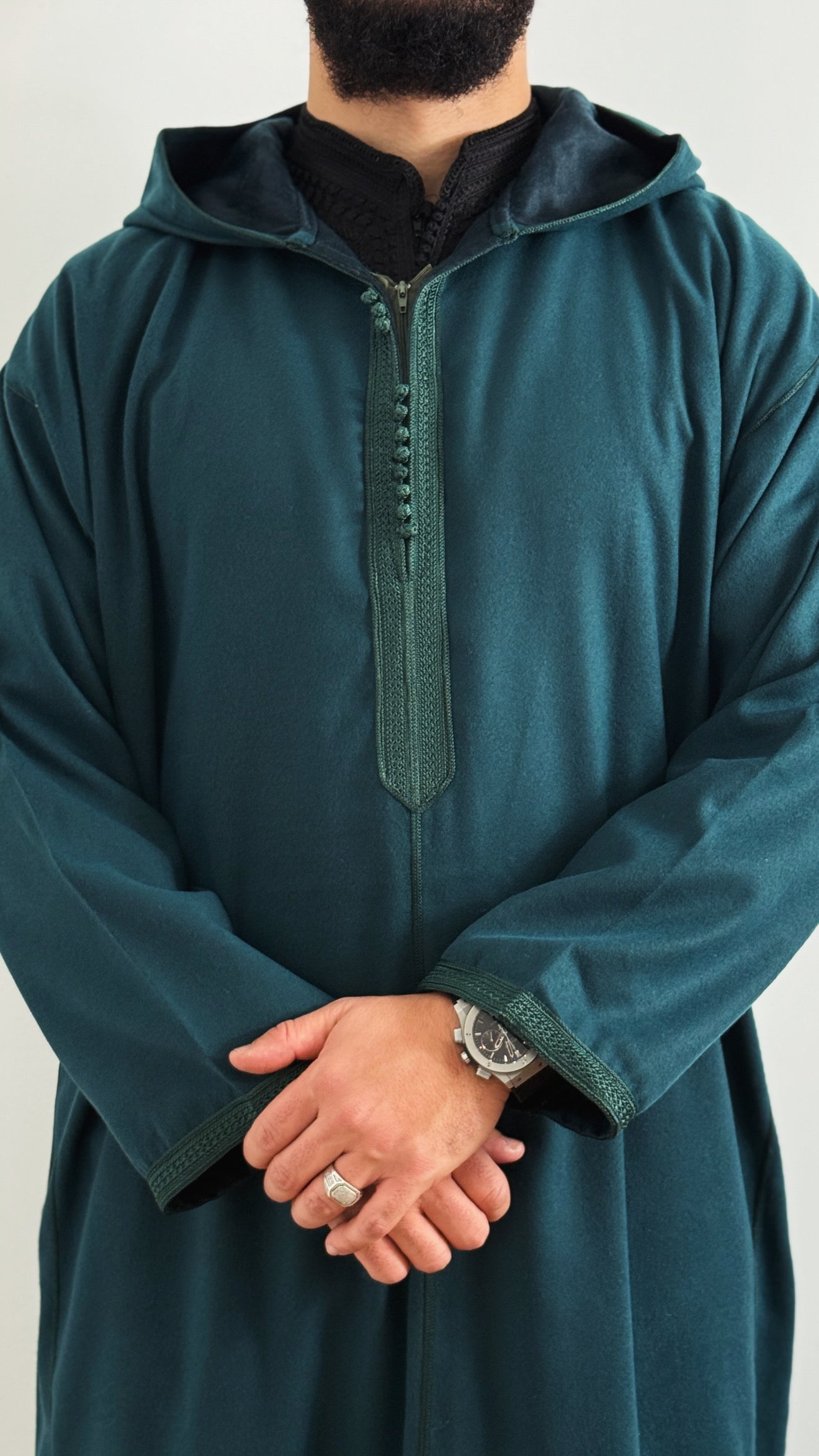 Winter Moroccan Hooded Djellaba Jubbah
