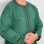 Long sleeve Kaftan  slim fit style Moroccan New collection 2024