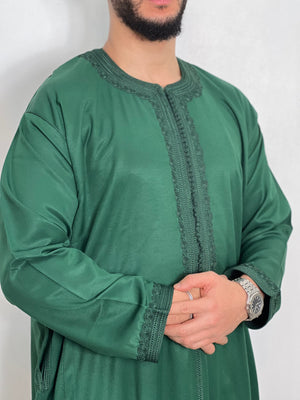 Long sleeve Kaftan  slim fit style Moroccan New collection 2024