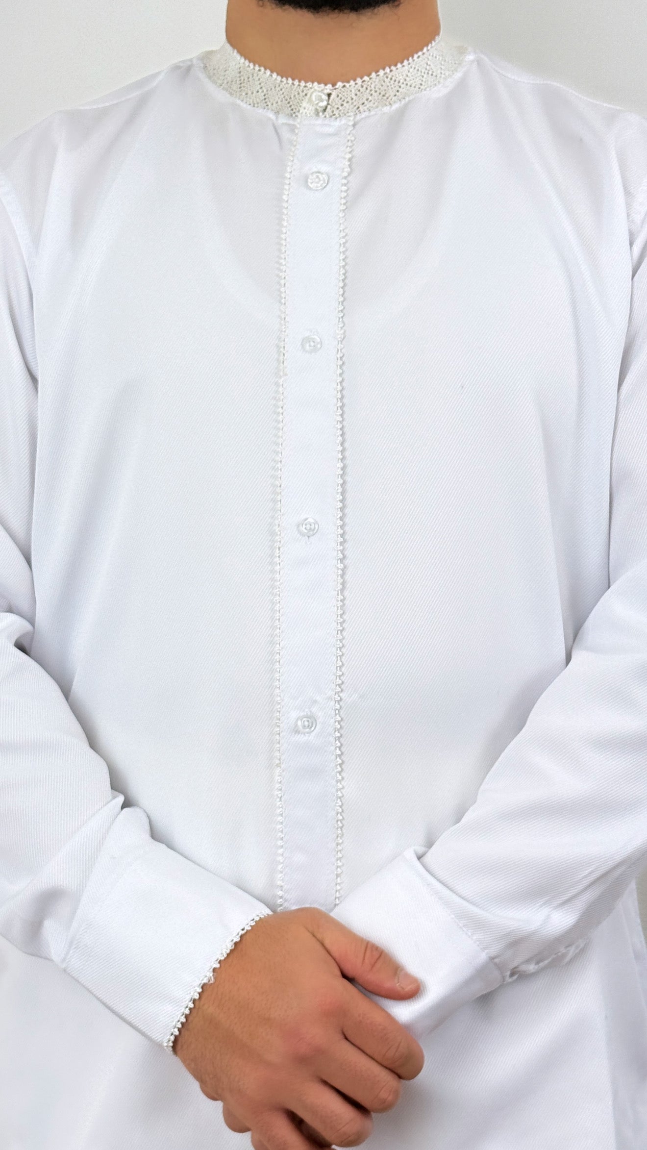 قميص رجالي فاخر يوضع تحت الثوب والجلباب