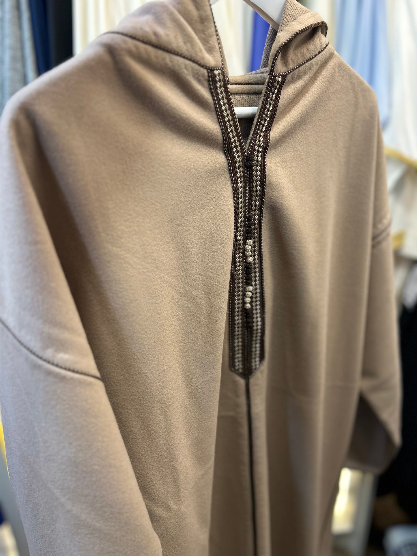 Hooded winter Djellaba  Moroccan thobe