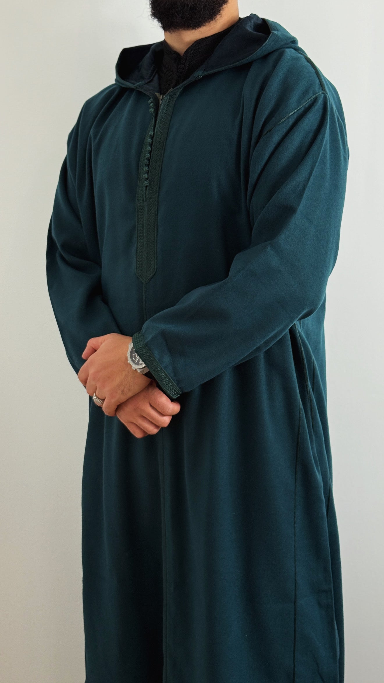 Winter Moroccan Hooded Djellaba Jubbah