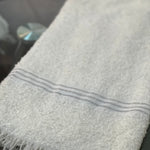 Wool Scarf - Moroccan white wool