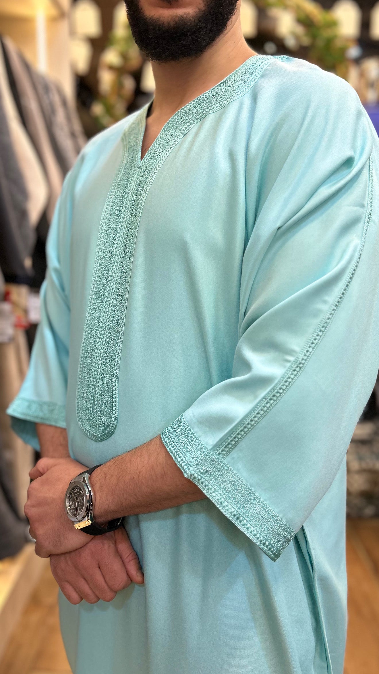 Moroccan Thobe Premium Quality Jubbah kandora