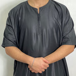 Thobe Shiny Everyday Simple- Men’s djellaba, Jubbah, Islamic Thobe, kandora, Kaftan