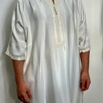 Jawehara Moroccan striped Islamic Thobe - djellaba, Jubbah, Thobe, kandora, Kaftan perfect for everyday