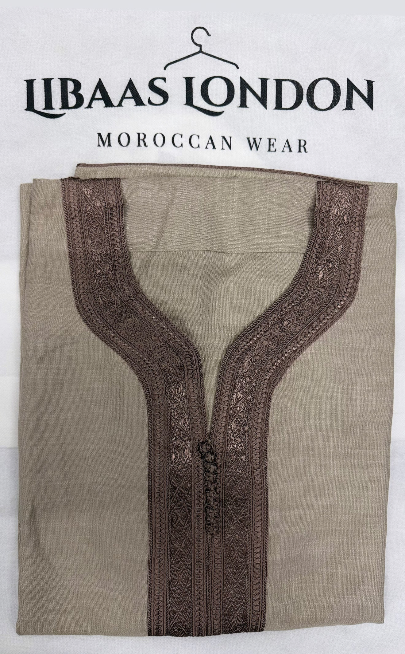 Large-sized Moroccan linen thobes jubbahs
