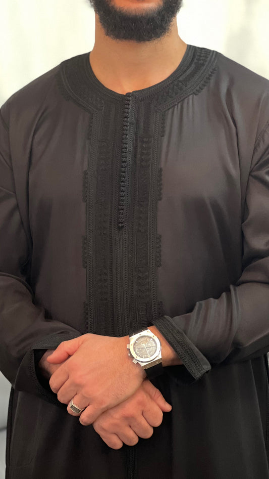 Kaftan Thobe long sleeve Moroccan