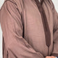 Hooded djellaba linen Moroccan djellaba