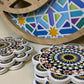 Home Mosaic cup coasters