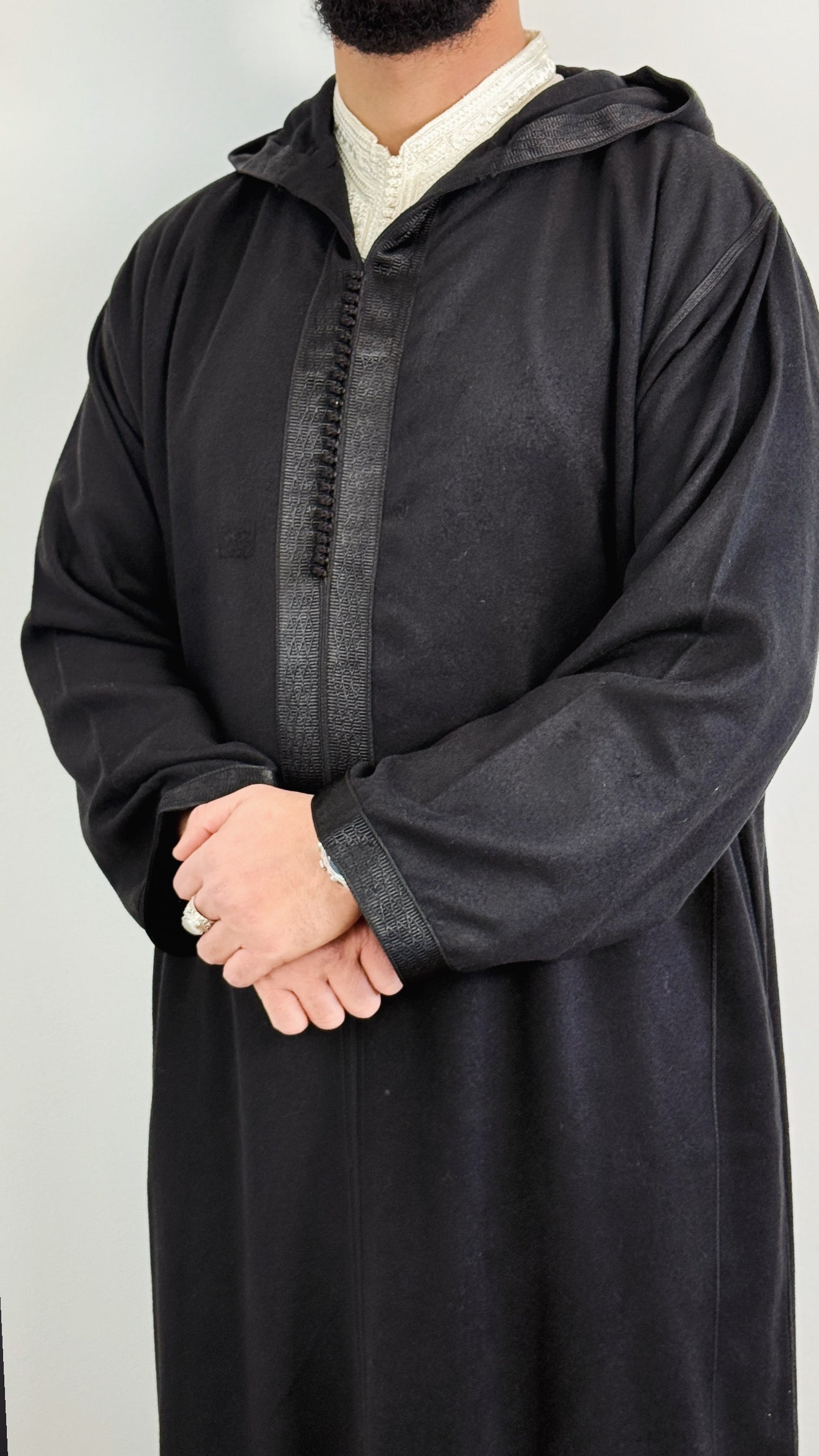 Winter Moroccan Hooded Djellaba Jubbah Melifa Premium